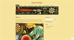 Desktop Screenshot of juliepaschkis.com